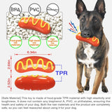 Ppokel Dog Chew Toy – Indestructible Rubber Toy for Aggressive Chewers, Tough Durable Chew Ball for Medium & Large Dogs