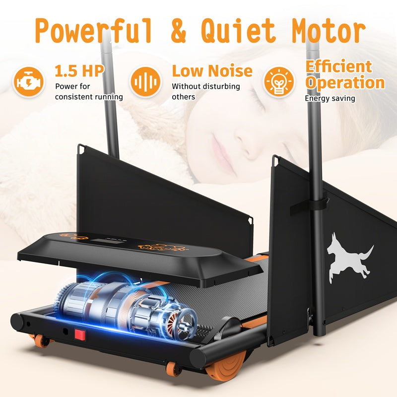 Dog Treadmill – Indoor Exercise & Training Machine for Small and Medium Dogs | DogPacer Running & Walking Fitness Equipment