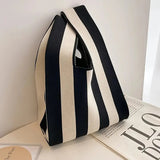 Women’s Knitted Wool Bucket Bag – Versatile Handbag & Casual Tote