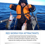 Bloodworm Fish Attractant Liquid - Concentrated Blood Worm Bait Scent for Fishing