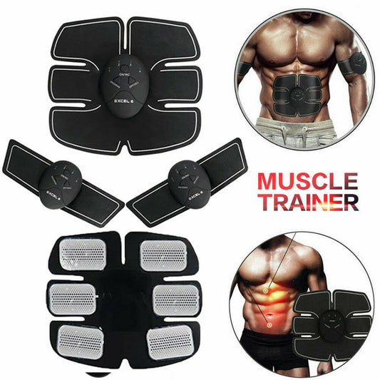 Electric Muscle Toner Machine – ABS Toning Belt with EMS Technology, Belly Shaper & Fat Burner Device for Men & Women Fitness Training