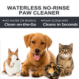 Waterless Foaming Paw Cleaner – No-Rinse Paw Wash for Gentle Cleaning & Moisturizing of Pet Paws
