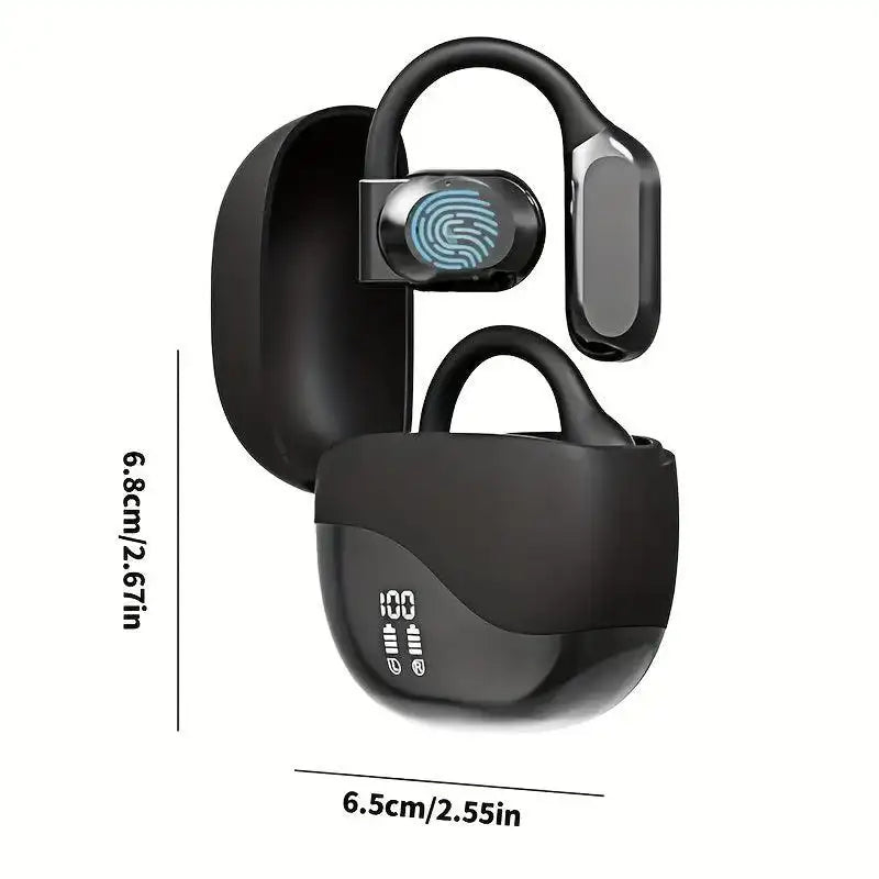 Real-Time Languages Smart AI Translation Earbuds - Translate In Real-Time, Providing Precise Simultaneous Interpretation to Eliminate Language Obstacles for Seamless Business Trips, Social Interactions, Education, Work, And C - PulinGO