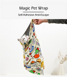 Magical Self-Adhesive Cat Grooming Wrap – Gentle, Anti-Scratch Restraint for Safe Nail Trims & Bathing