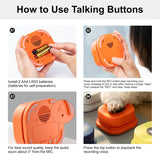 MewooFun Dog Talking Buttons Set – 3 Recordable Communication Buttons for Dogs & Cats, Training & Interactive Pet Toy