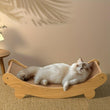 U-Shaped Cat Scratching & Lying Bed – Multi-Functional Cat Lounger & Scratch Pad for Indoor Cats