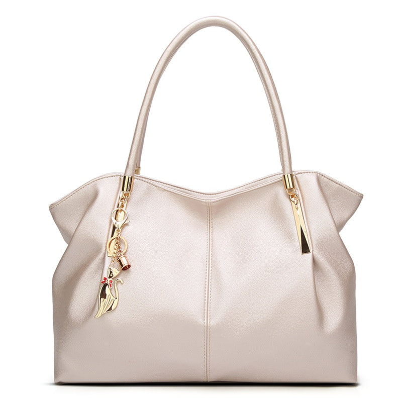 Women’s Large Leather Tote Bag – Shoulder Purse with Top Handle Hobo Handbag