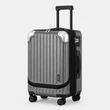 20-Inch Expandable Carry-On Luggage with Front Laptop Compartment, TSA Lock & Spinner Wheels – Grey