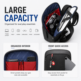 17-Inch Super Slim Anti-Theft Laptop Backpack – Water-Resistant Business & Travel Bag