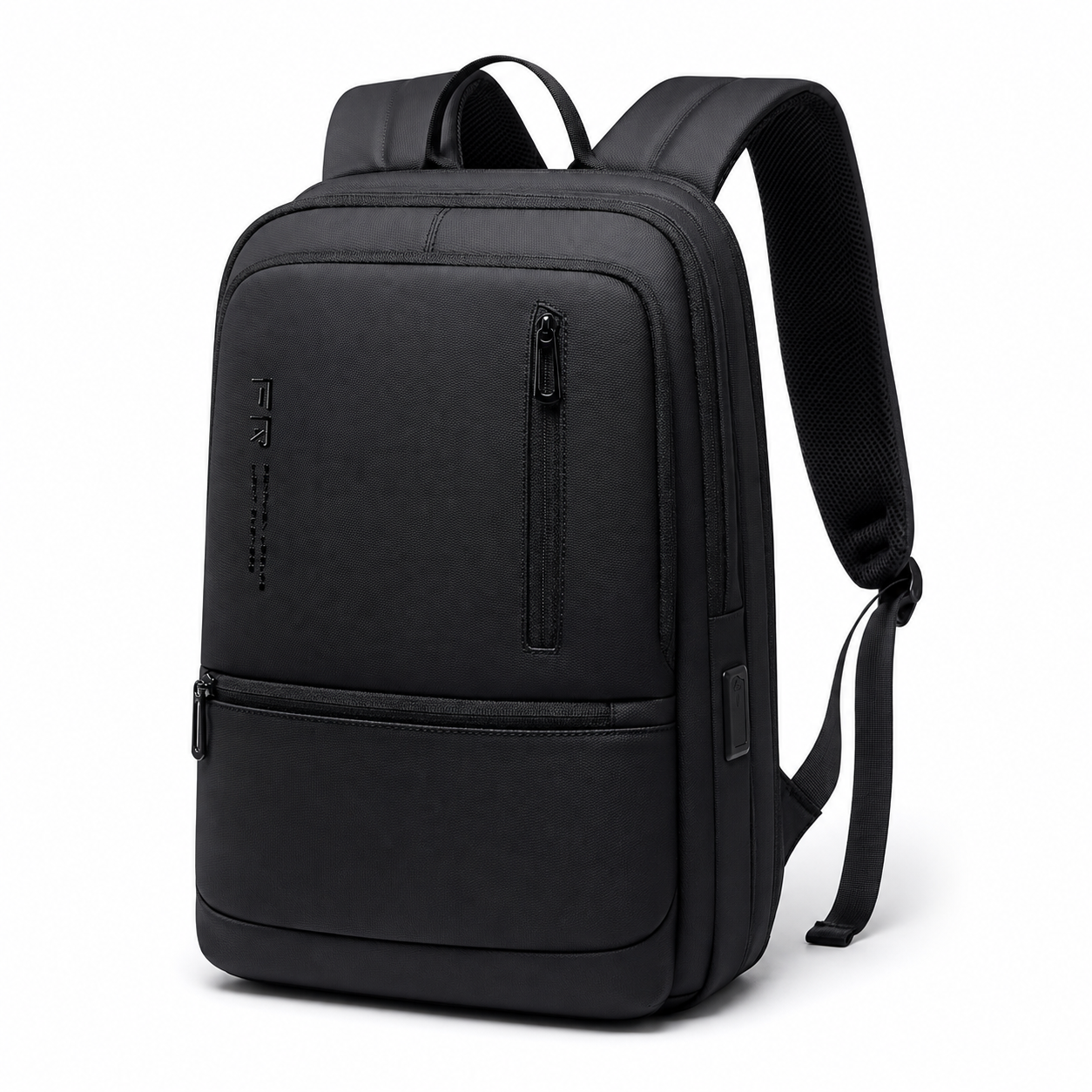 Expandable 15.6" Laptop Backpack – 12L–22L Business & Travel Bag with USB-C & USB-A Charging Ports
