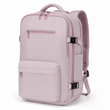 Large TSA-Friendly 17-Inch Travel Laptop Backpack – Pink Khaki