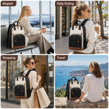 Women’s Premium Laptop Backpack 15.6” – USB Charging, Large Organizer Work & Travel Bag