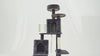 Dark Grey Multi-Level Cat Tree – Scratching Posts, Cozy Houses & Hanging Toys