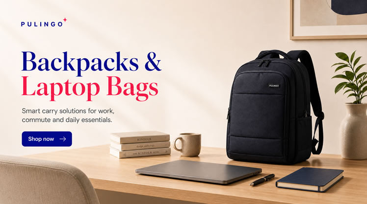 PulinGO backpacks and laptop bags for work, commute and daily essentials