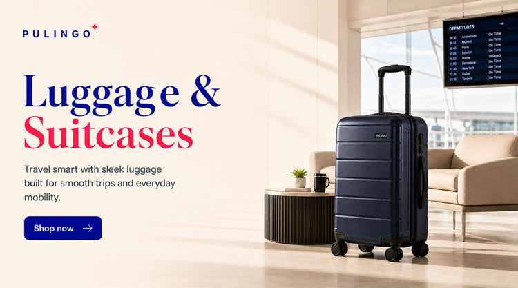 PulinGO luggage and suitcases for smooth trips, carry-on travel and everyday mobility