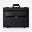 17-Inch Executive Rolling Laptop Briefcase with Wheels & Combination Locks