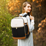 40L Carry-On Travel Backpack with Laptop Compartment & Packing Cubes