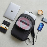 Slim Anti-Theft Business Laptop Backpack with USB Charging Port – Lightweight 15.6″ Work & Travel Backpack
