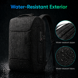 Anti-Theft Business Laptop Backpack 15.6" – TSA Lock, USB Charging & Water-Resistant Travel Design