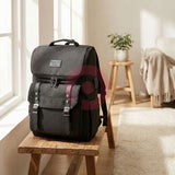 Vintage Laptop Backpack with USB Charging – Lightweight 15.6″ Travel & College Backpack