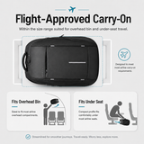 Slim Anti-Theft 15.6" Laptop Backpack with TSA Lock & USB Charging – Business Travel Backpack