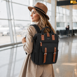 Women’s 15.6" Laptop Backpack – Premium Work, Travel & Everyday Organizer Bag